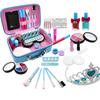 Kids Play Makeup Starter Kit Cosmetic Beauty Set Frozen Makeup Set for Girls Toys for 4 5 6 7 8 9 Year Old