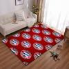 "FC Bayern Munich Logo Pattern Rug - Non-slip rug suitable for living room and bedroom sofas sofas"