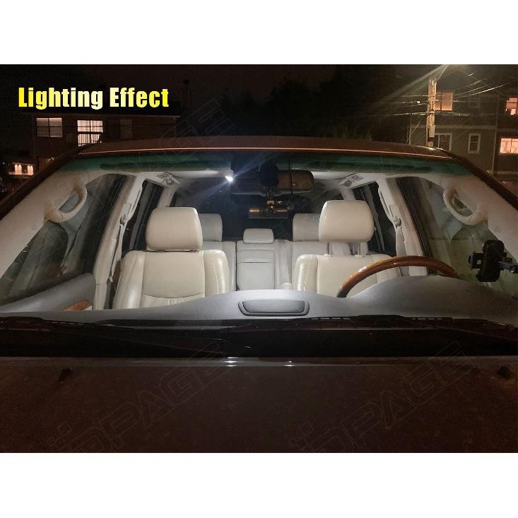 18-Pieces GX460 LED Interior Light Kit Package Compatible With Lexus GX460 2010 2011 2012 2013 2014 2015 2016 2017 2018 Interior LED Lighting