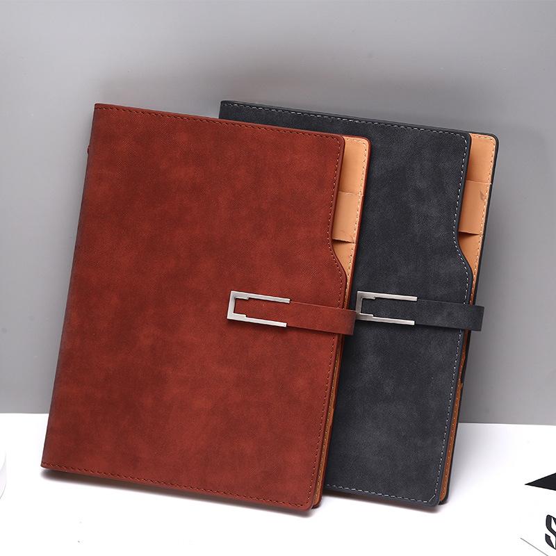 Notebook/Notepad Printable LOGO Imitation Leather Loose-leaf A5 Record Book China