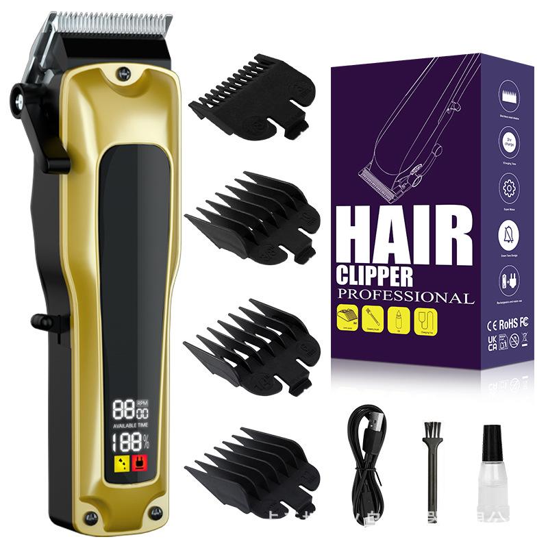 New hair clipper electric clipper hair salon special shaving clippers hair clipper professional household oil head carving gradient razor