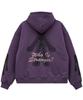 Фиолетовая толстовка с капюшоном Alien Varsity
