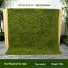 Bionic Moss Green Landscaping Ornaments, Fake Moss Micro Landscape with Potted Bonsai for Lawn and Paving Decoration.