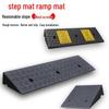 Rubber-Plastic Anti-Slip Speed Bump Curb Ramp Mat for Cars