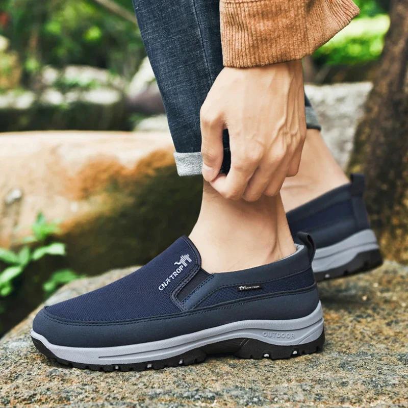 Men's Casual Sports Shoes Classic Mesh Breathable Walking Loafers Soft Sole Comfort Men Plus Size 49 Sneakers Men Zapatos Hombre