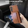 For Samsung Galaxy A34 5G Case Kickstand Shockproof Leather+TPU Phone Cover