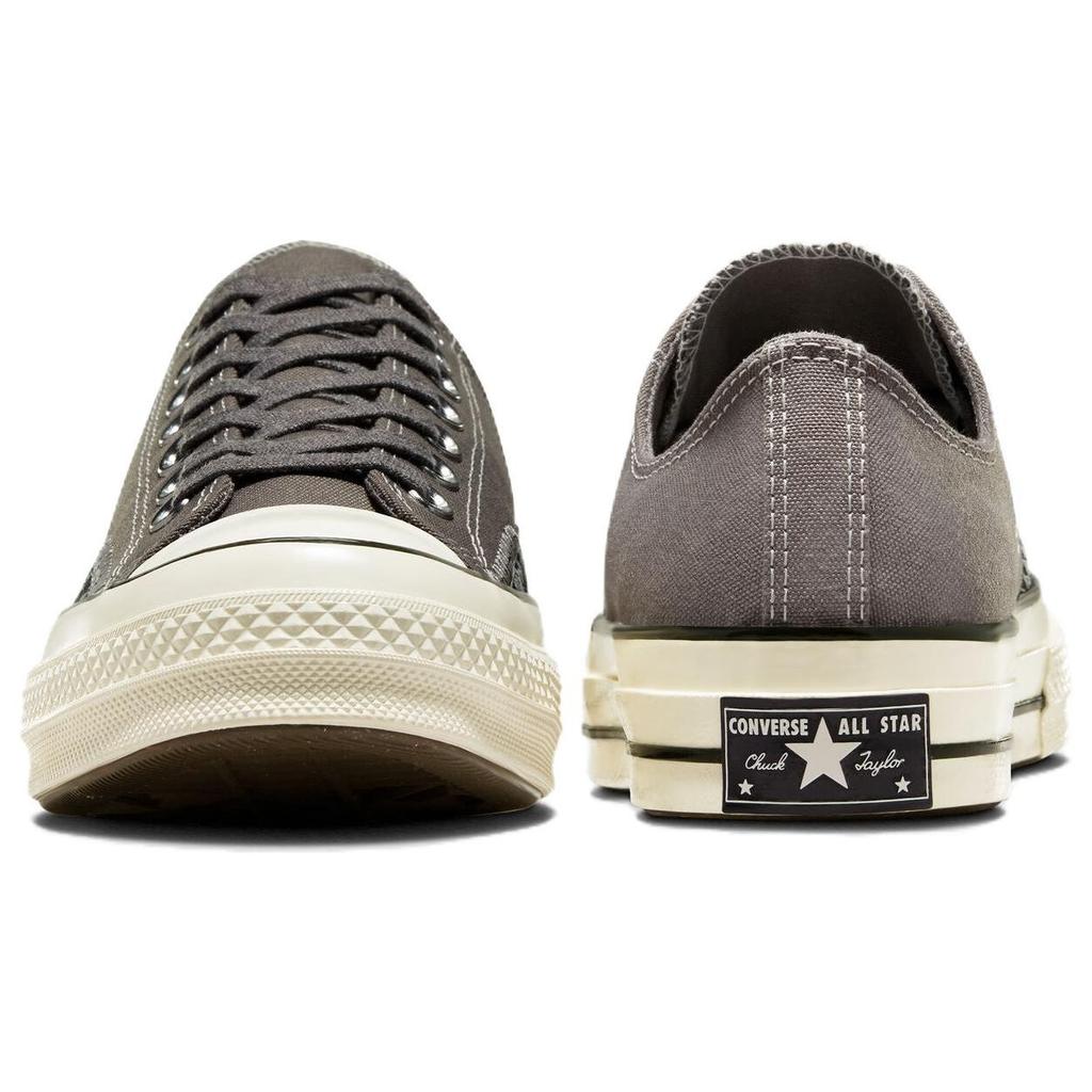 Converse Chuck 70 Low Crafted Ollie Patch - Origin Story Серые кроссовки унисекс Black Egret A04501C