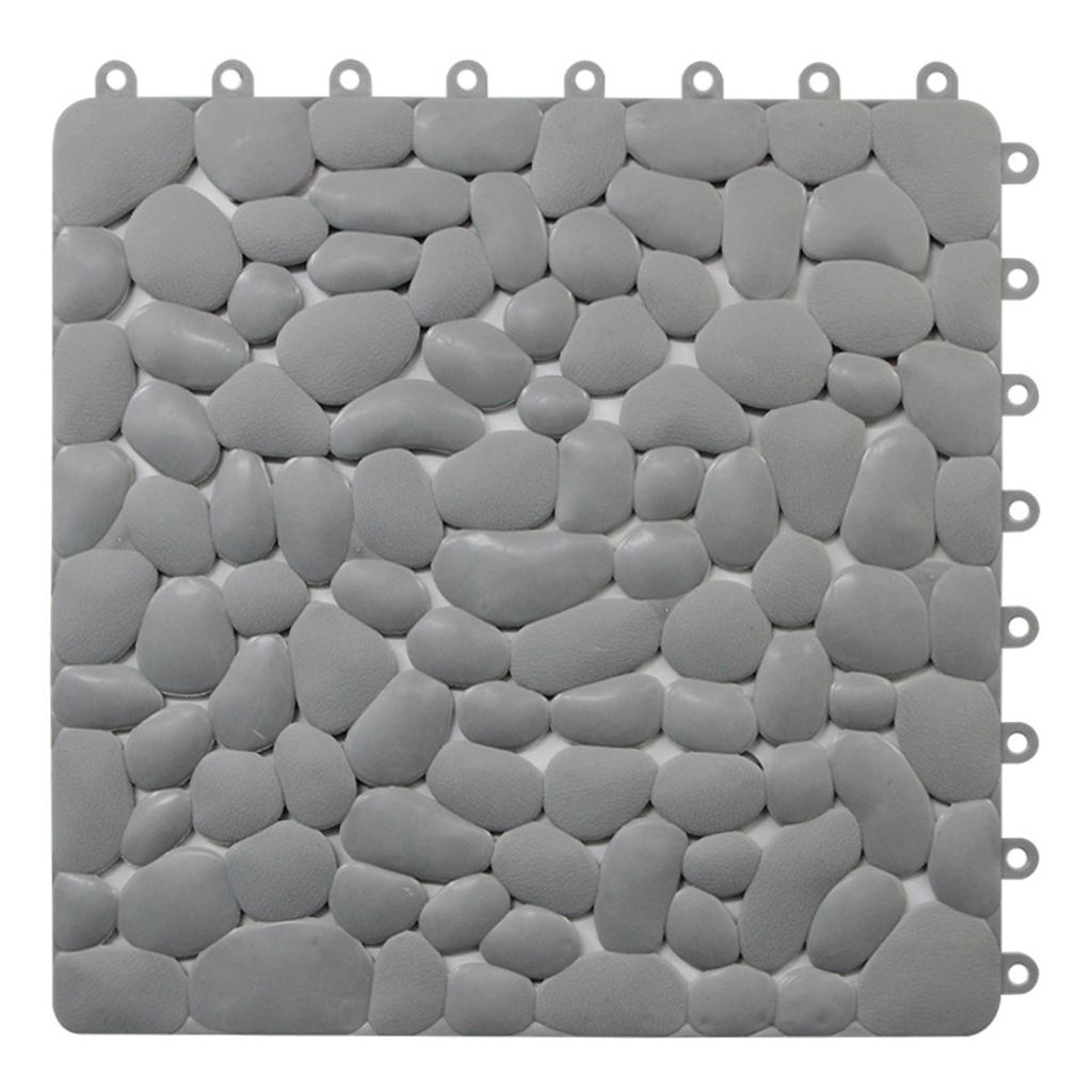 Hydrophobic Waterproof Bathroom Splicing Home Supplies Plastic Non-slip Mat Bath Mat Pad Carpet