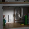 Compact Build WiFi Water Immersion Sensor Dual-Surface Water Level Monitor  Utility Rooms