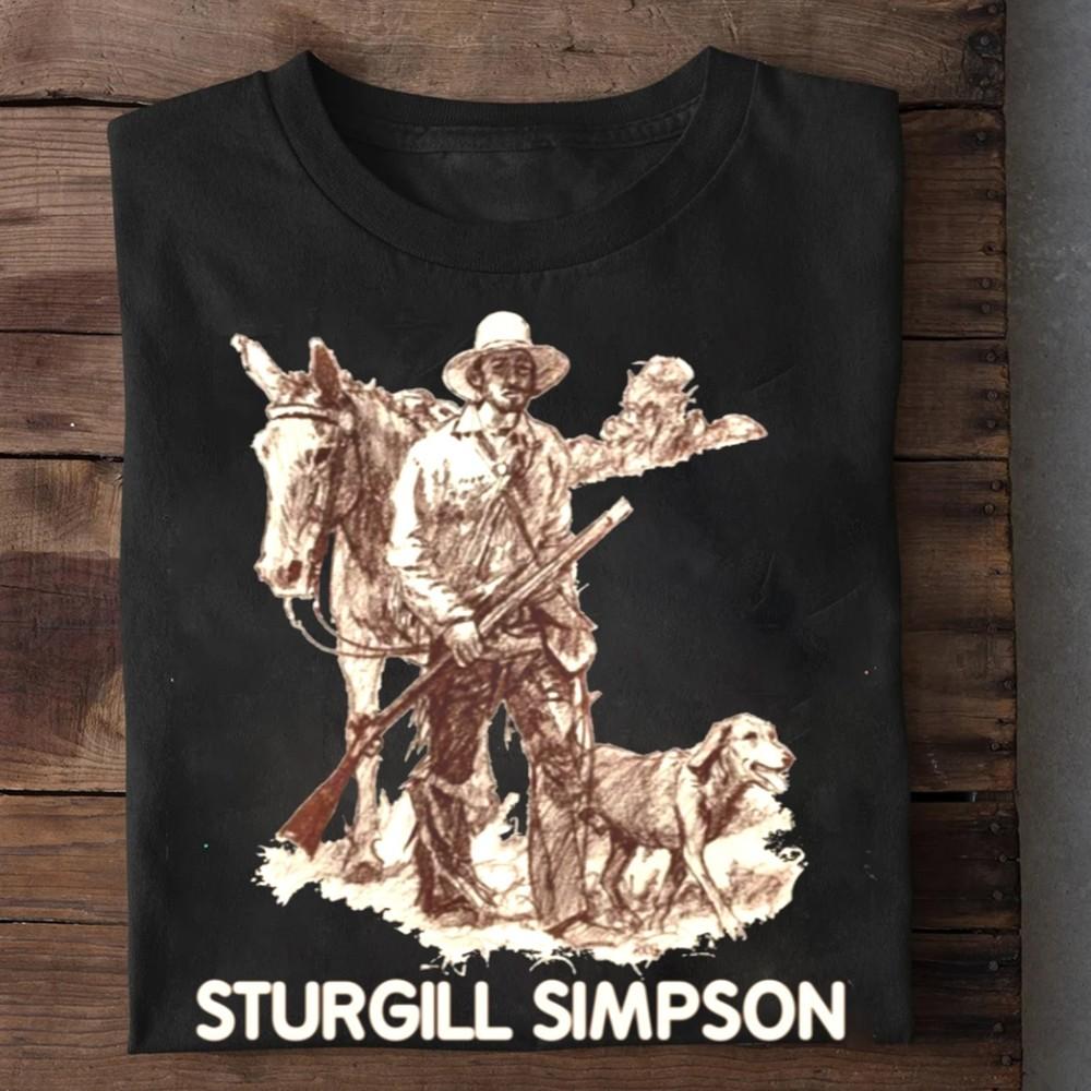 New Sturgill Simpson Country Music Unisex Shirt Cotton All Size S-234XL Unisex T-Shirt