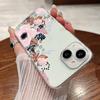 Для iPhone 15 Pro Max 14 13 Pro 12 11 чехол для телефона красивый цветочный узор прозрачный противоударный тонкий жесткий чехол для ПК