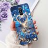Чехол для телефона Samsung Galaxy A6 Plus 2018 На Samsung A6+ (2018) A6 A600F A605G Элегантные Цветочные Кошачьи Мягкие Силиконовые Прозрачные TPU Чехлы
