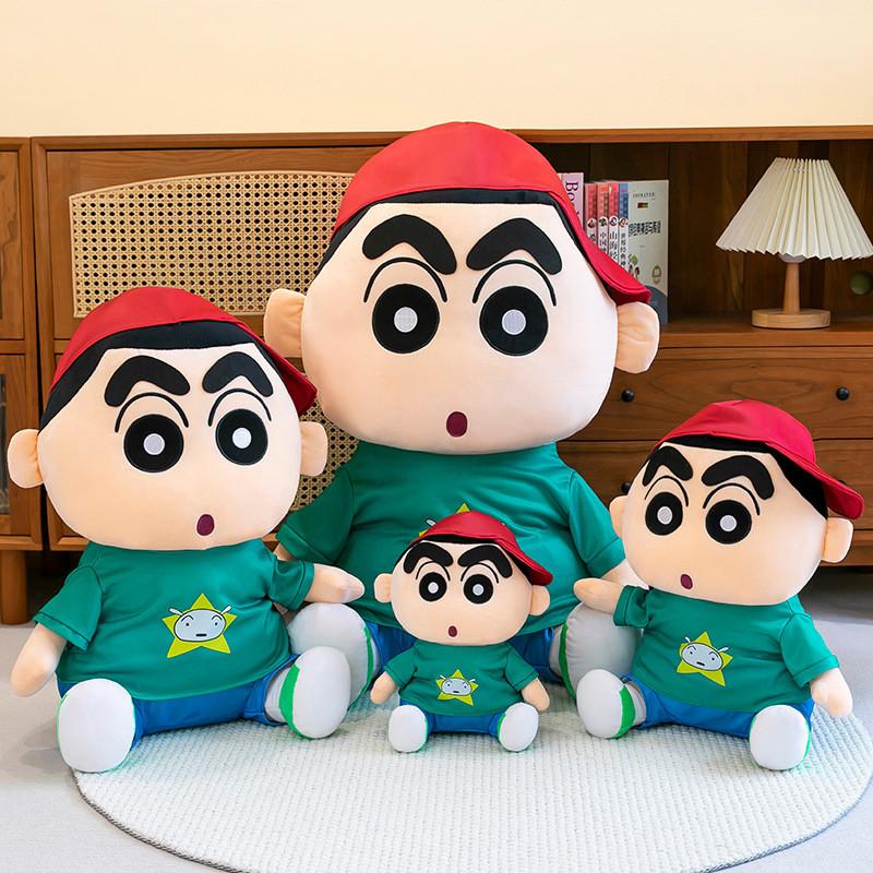 Adorable Crayon Shin Chan Plush Toy In Hoodie Design Soft And Cuddly Doll For Kids