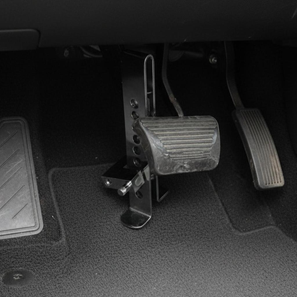 Замок на педаль тормоза автомобиля Универсальный противоугонный Прочный Инструмент безопасности Автомобильный Замок на руль и педаль тормоза