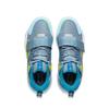 Li Ning YOUNG Basketball Low top Children's Basketball Shoes Pale Gray Blue/Dark Blue/Breeze Blue Kids' YKBV016-5