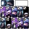 Для iPhone 16 15 Xiaomi Redmi Note 14 13 12 11 Pro Max X 8 16e Samsung Galaxy S25 S24 S23 Moto OPPO Huawei Jujutsu Gojo Satoru Kaisen аниме-чехол для телефона