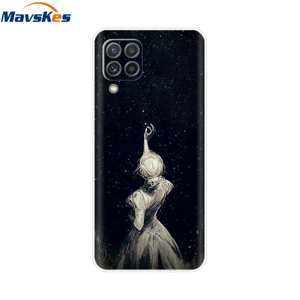 Для Samsung Galaxy A12 Чехол Красивые Девочки Мягкий Силиконовый Чехол для Телефона Для Samsung A22 Fundas GalaxyA12 Прозрачные Чехлы Coque