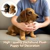 Cute Dachshund Plush Sofa Ornament