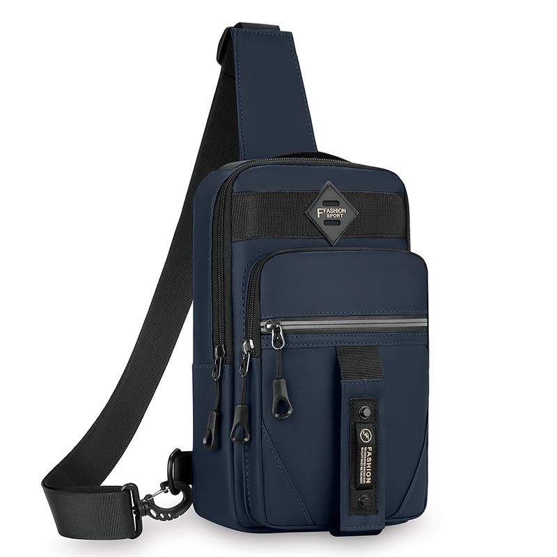 Высококачественная мужская сумка через плечо Модная повседневная поясная сумка Мужская нагрудная сумка Bolsa