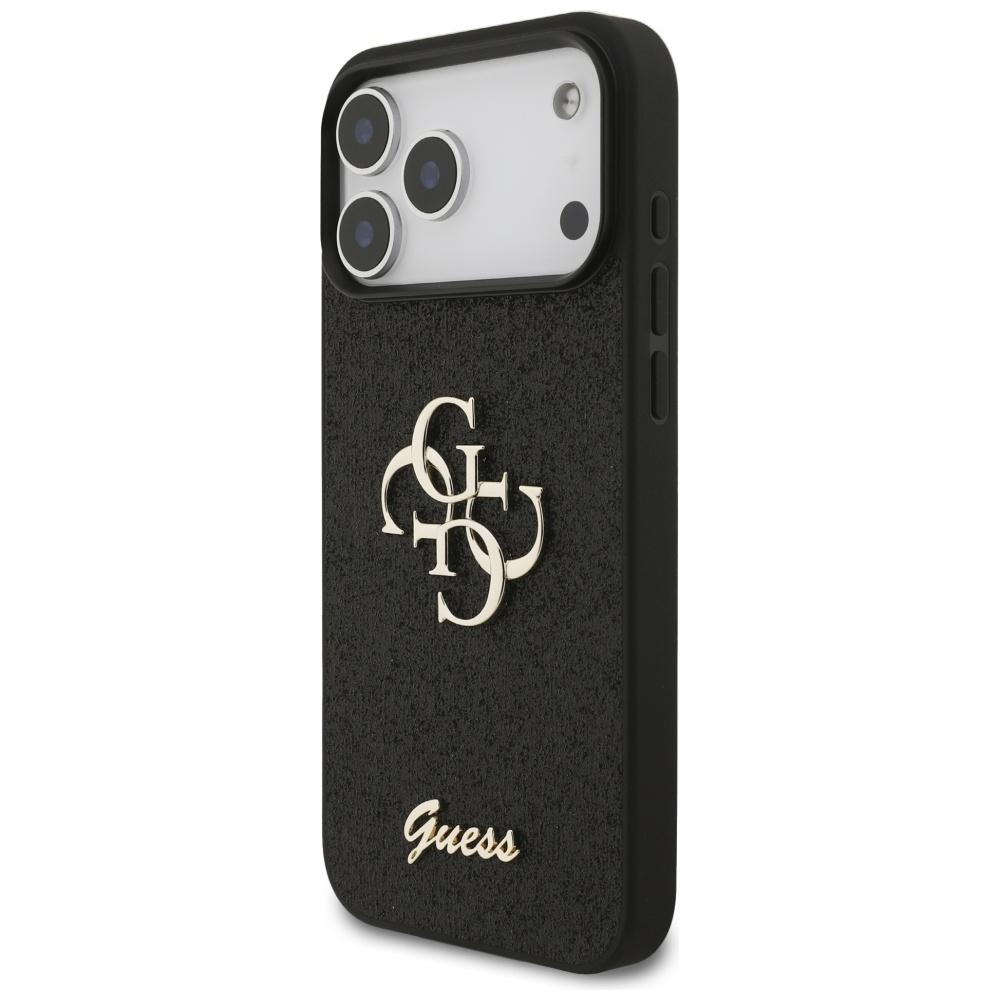 Etui Guess Fixed Glitter Big 4G Do Iphone 17 Pro Max Czarny