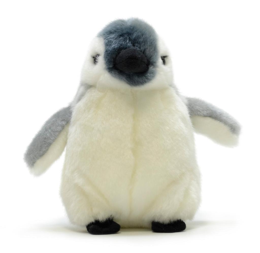 AQUA Plush Toy Marine Emperor Penguin Baby Black 00085158
