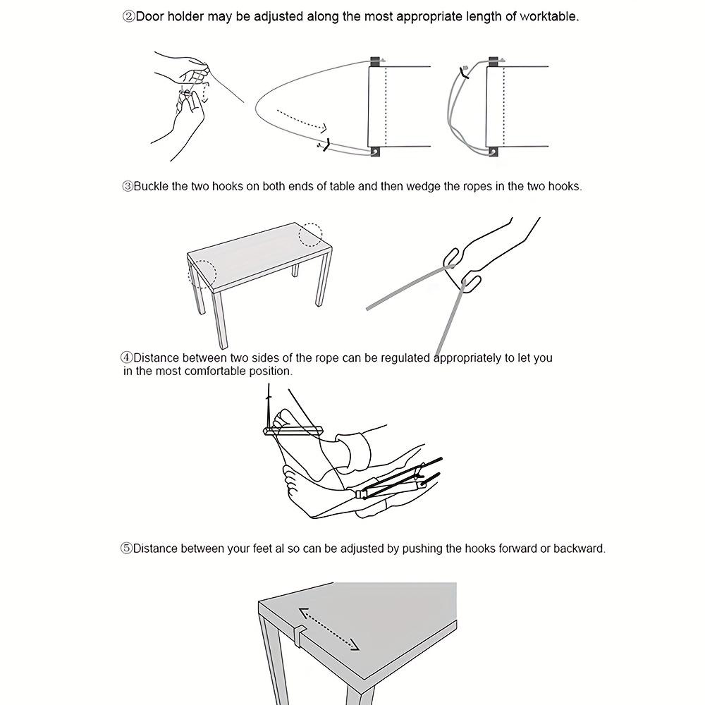 Портативная подставка для ног, гамак, ленивый стол для отдыха, подставка для ног, качели, подставка для ног, доска для отдыха на открытом воздухе, офисный стол, домашний сад, кемпинг