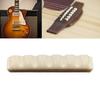 Acoustic Guitar Pre Slotted Bone Nut Replacement 6 String Guitar Top Nut Up Saddle Music Instrument Parts Easy Install