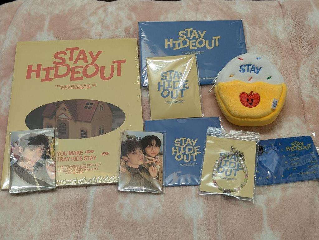 [Б/У] Stray Kids STAY HIDEOUT 4-й комплект