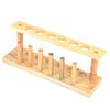 6/8/10 Hole Wooden Test Tube Rack Durable Test Tube Stand Wooden Test Tube Stand  Experiment