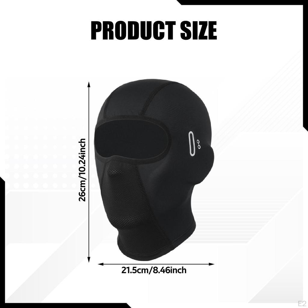 , Face with Eyeglass Holes, Cover, Hood for Mountaineering, Women, Men, Fishing