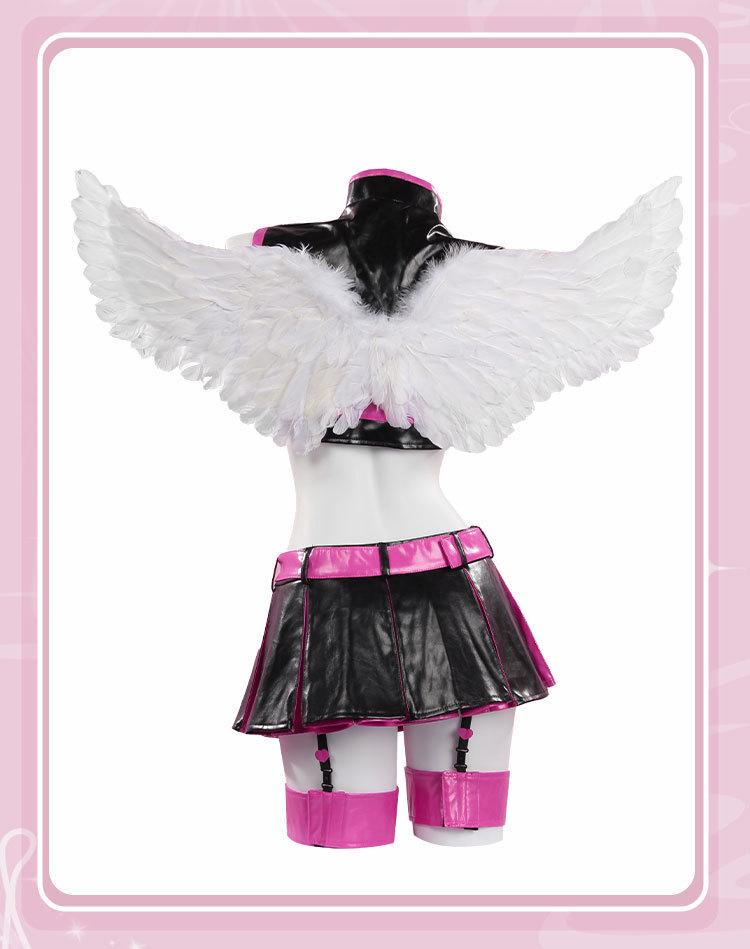 2.5D Искушение Тачибана Мика Косплей Костюм с Крыльями