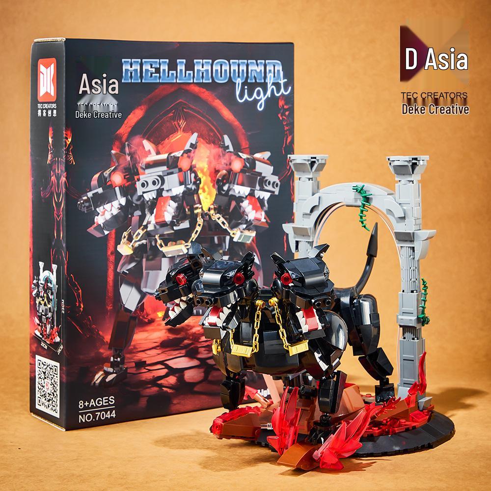Dekke Warhammer Кровавые Ангелы Красный Модель Меха Образовательные Строительные Блоки Игрушка для Детей - День Рождения Коллекционное Издание.