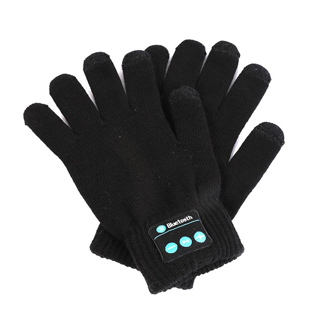 Bluetooth-compatible Gloves with Clear Sound Quality Bluetooth-compatible Winter Gloves for Music Calls Touch Screen Cycling Work