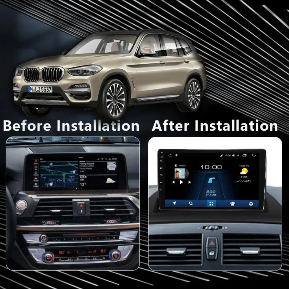 Android Car Radio For BMW X3 E83 2004-2012 Автомобильный Мультимедийный Видео Плеер Навигация GPS DSP Carplay Авторадио 2Din Без DVD