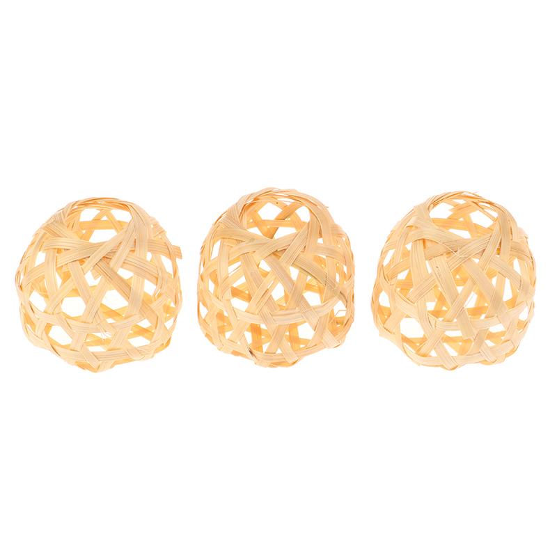 5шт бамбуковый абажур ручной работы съемный светильник маленькая бамбуковая клетка