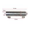 Universal Radiator Coolant Overflow Tank Polished Stainless Steel 2"x13" 3"x10" Puke Tank Can