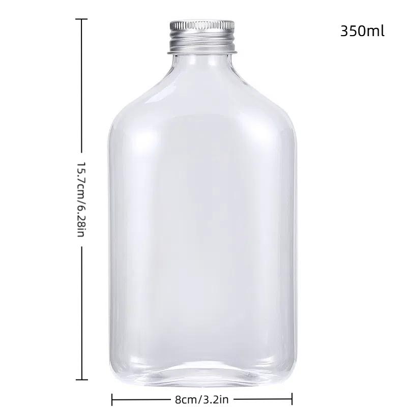 1 шт. Пластиковая бутылка для напитка молочный чай на вынос, кофейная, для молочного чая, барные принадлежности, банки, контейнеры для хранения напитков для вечеринки с едой