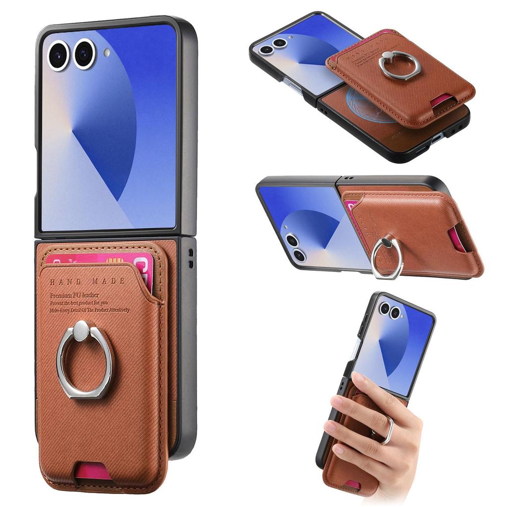 Магнитная складная подставка-кольцо защитный чехол для Samsung Galaxy Z Flip 7/6