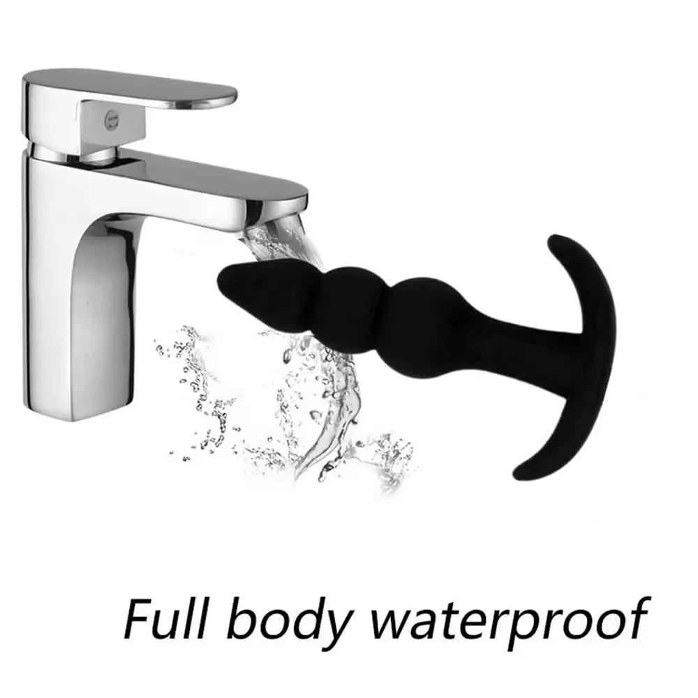 Сексуальная черная силиконовая анальная пробка массаж взрослые секс-игрушки для женщин мужчин геев анальная пробка набор анальных пробок секс-продукты