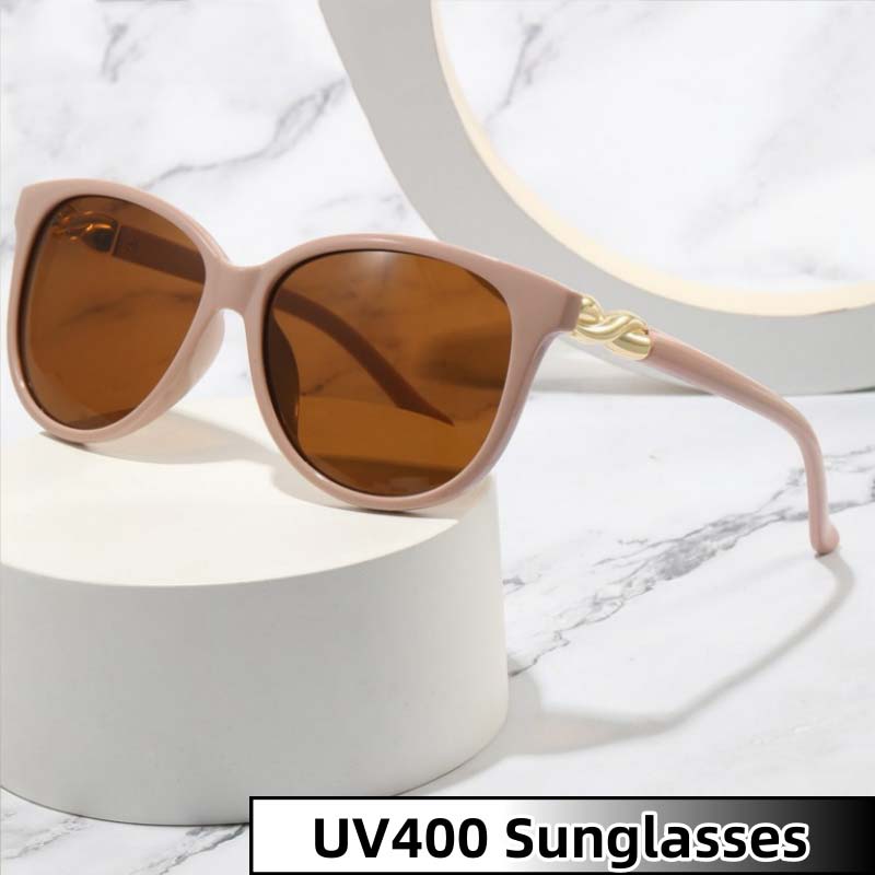 Винтажные Солнцезащитные Очки Кошачий Глаз Унисекс Для Улицы UV400 Очки Модные Защита Глаз Полная Оправа Пляж Путешествия Солнечные Очки