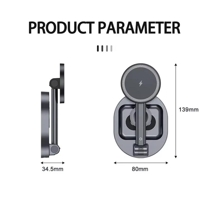 Складная дорожная беспроводная зарядная станция 3 в 1 для Magsafe iPhone 12-16 Pro Max, Apple Watch 8 7, AirPods Pro, станция быстрой зарядки