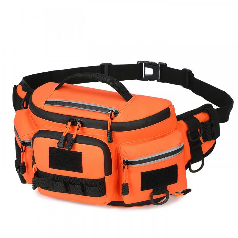 Multi-Functional Outdoor Waist Pack Cycling Hiking Running Tactical Crossbody Bag Lightweight Nylon Sports Gear Storage