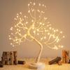 108 светодиодная Береза, Настольная лампа-бонсай, Сказочная лампа-дерево, 8 режимов освещения и таймер, Питание от батареек/USB, Вечеринка Свадьба Праздник Фестиваль Рождество