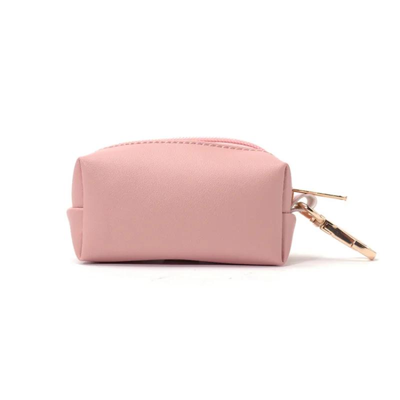 Портативный диспенсер для пакетов для собачьих экскрементов, кожаный кошелек из ПУ для домашних животных, держатель для пакетов для отходов для путешествий на открытом воздухе, инструменты для приучения к туалету