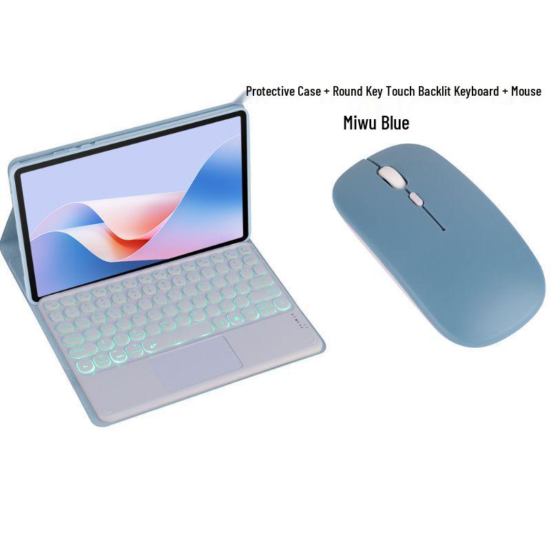 Samsung Tab S7 FE (12.4-inch) Case with Bluetooth Keyboard & Touchpad