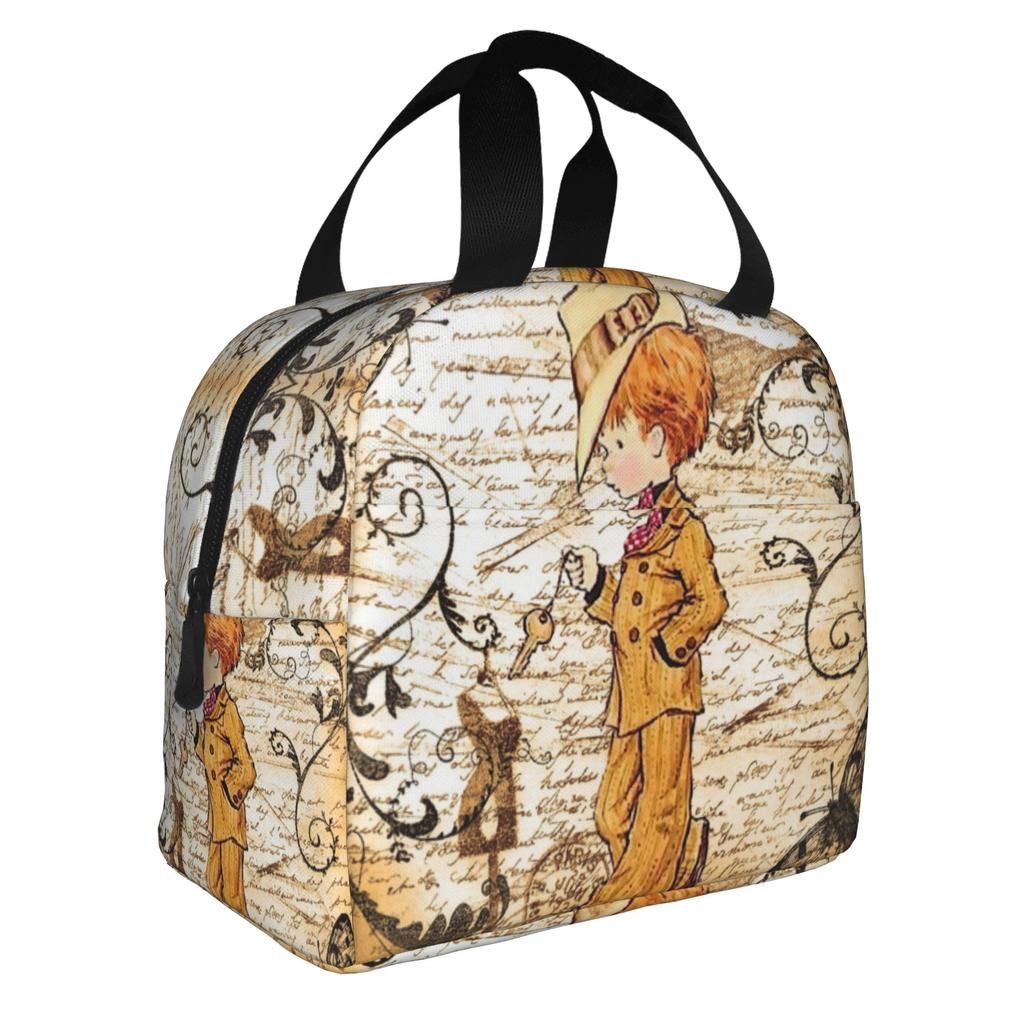 Cartoon S-Sarahs K-Kays Lunch Bag Men Women Kawaii Girl Cooler Thermal Insulated Lunch Boxes for Adult Office