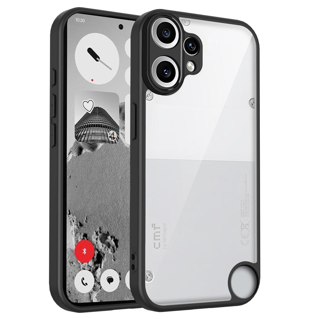 Чехол Nothing CMF Phone 2 Pro A001 с воздушной подушкой, ударопрочный силиконовый бампер, прозрачная матовая задняя крышка, жесткий чехол для CMF Phone 2 Pro 5G