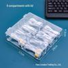 Cable Organizer Box with Compartments – Mobile Phone & Charging Cable Storage Rack
