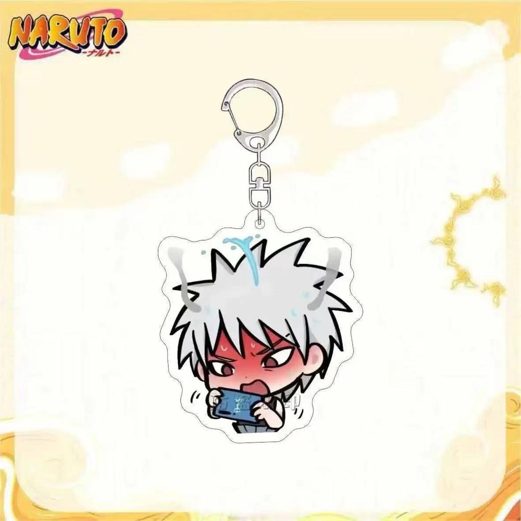 Аксессуары для акриловых брелоков Аниме Наруто Брелок для ключей с рисунком из мультфильма Узумаки Наруто
