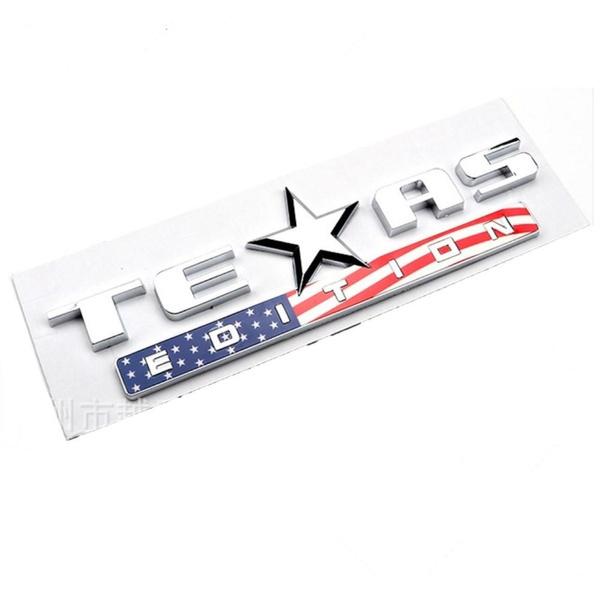 1 комплект OEM 3D ABS TEXAS EDITION автомобильная эмблема авто значок задний багажник табличка наклейки боковое крыло наклейка